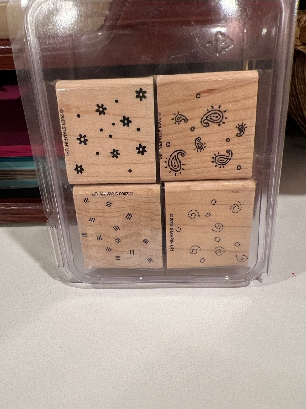 Stampin' Up! Wooden Stamp Set “Fresh Fillers”
NEW